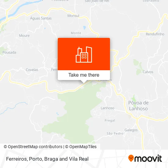 Ferreiros map