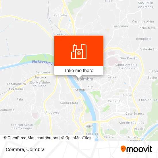Coimbra map