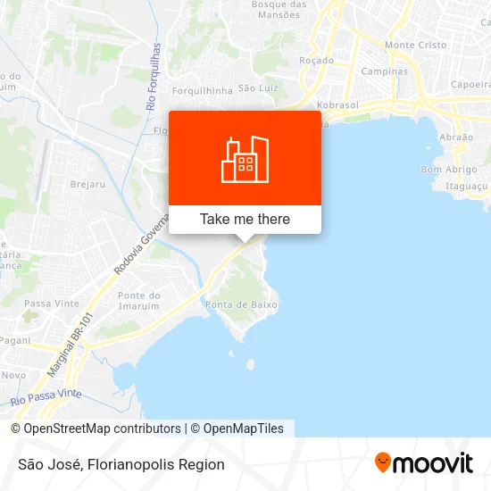 São José map