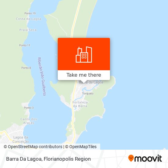 Barra Da Lagoa map