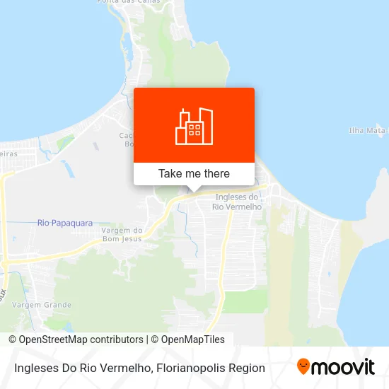 Ingleses Do Rio Vermelho map