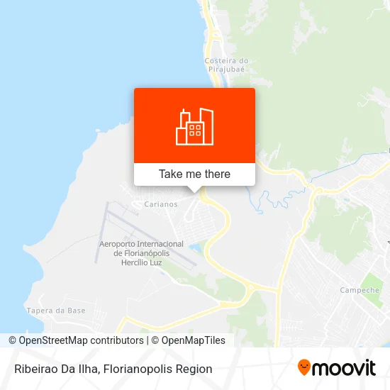 Ribeirao Da Ilha map