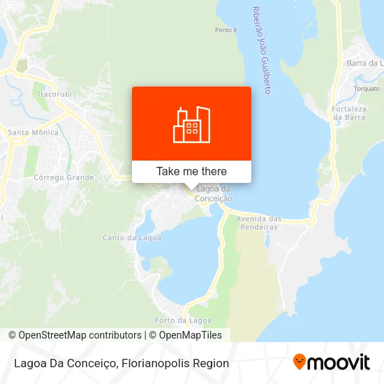 Lagoa Da Conceiço map