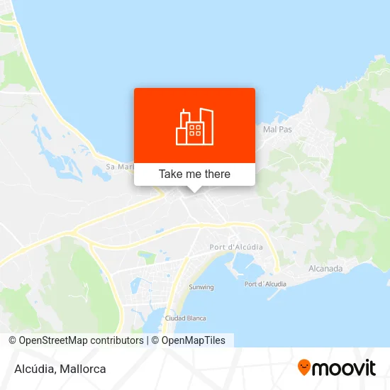 Alcúdia map