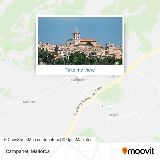 Campanet map