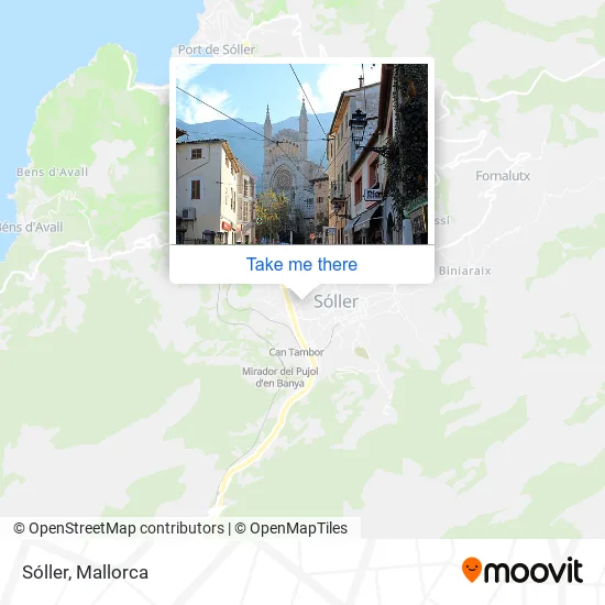 Sóller map