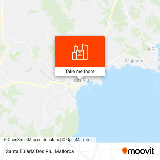 Santa Eulària Des Riu map