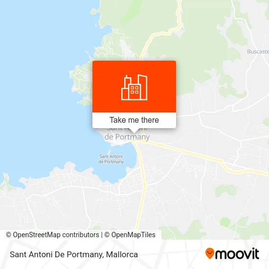 Sant Antoni De Portmany map
