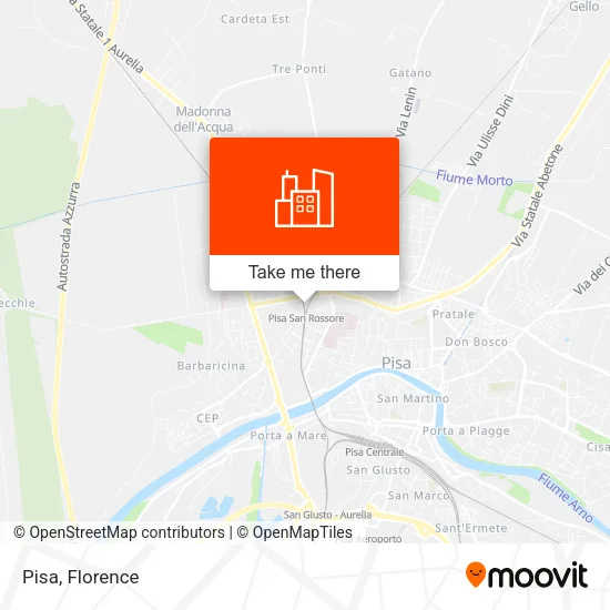 Pisa map