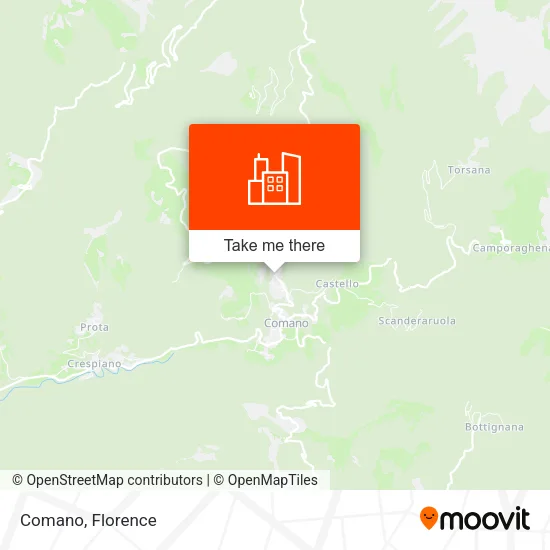 Comano map