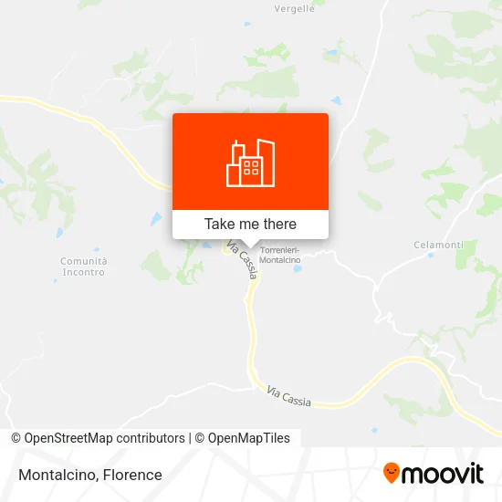 Montalcino map