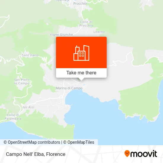 Campo Nell' Elba map