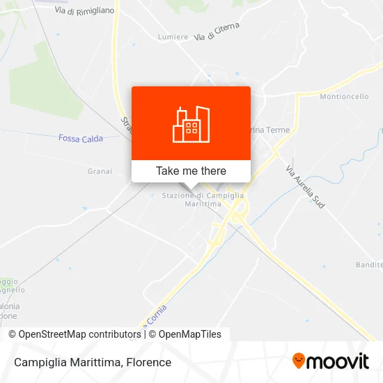 Campiglia Marittima map