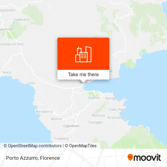 Porto Azzurro map