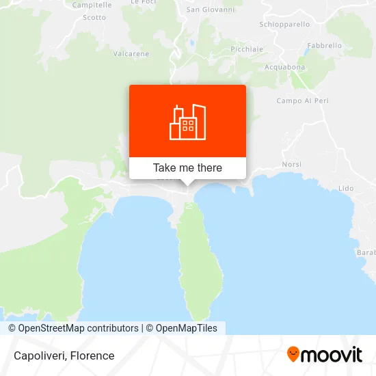 Capoliveri map