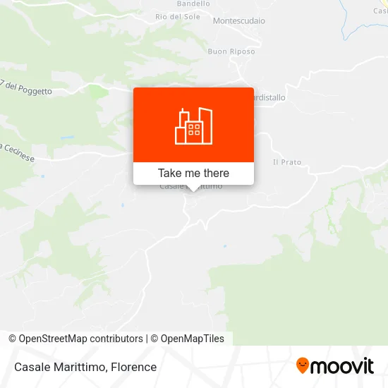 Casale Marittimo map