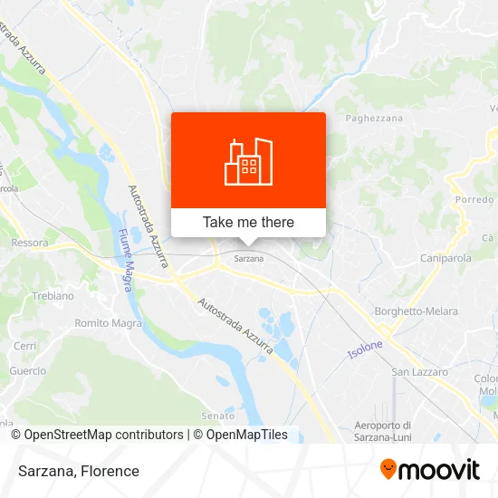 Sarzana map
