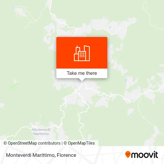 Monteverdi Marittimo map