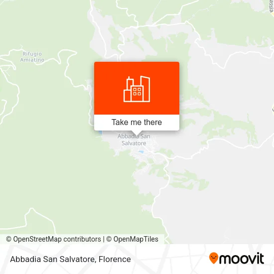 Abbadia San Salvatore map
