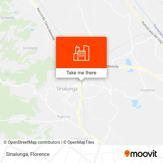 Sinalunga map