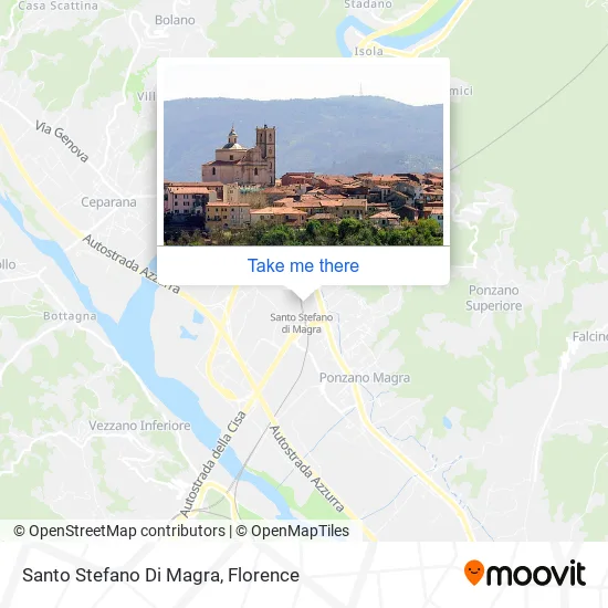 Santo Stefano Di Magra map