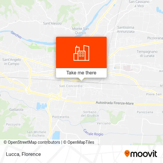 Lucca map