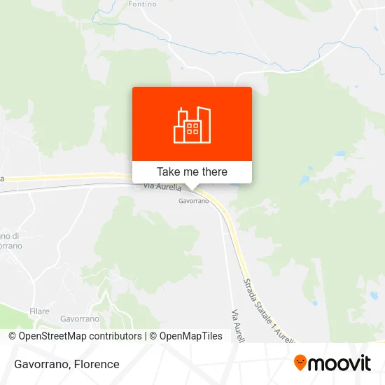 Gavorrano map