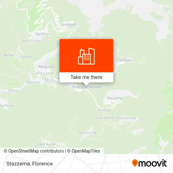 Stazzema map