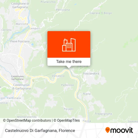 Castelnuovo Di Garfagnana map
