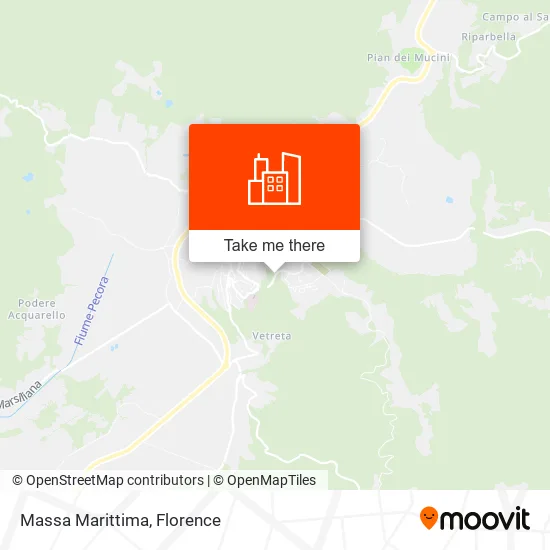 Massa Marittima map