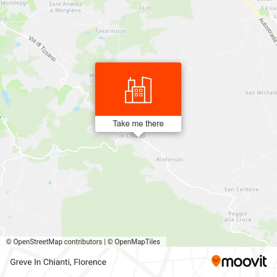 Greve In Chianti map