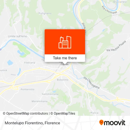 Montelupo Fiorentino map