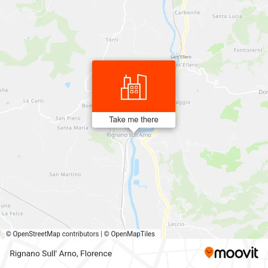 Rignano Sull' Arno map