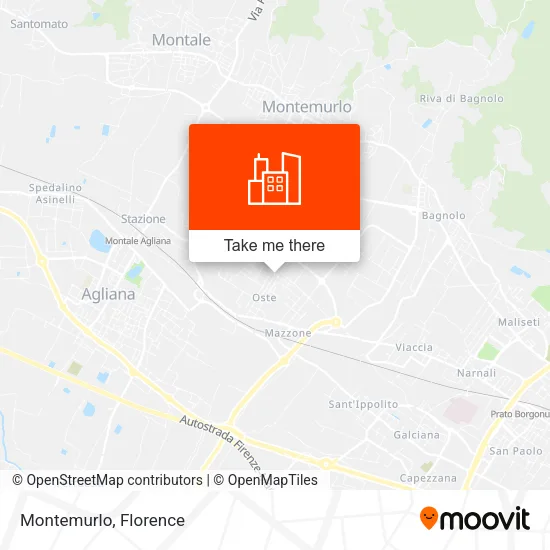 Montemurlo map