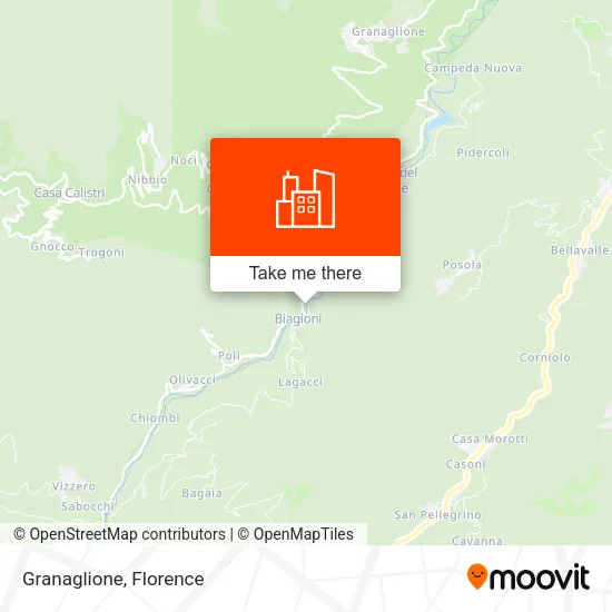 Granaglione map