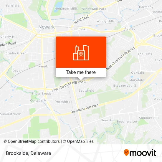 Brookside map