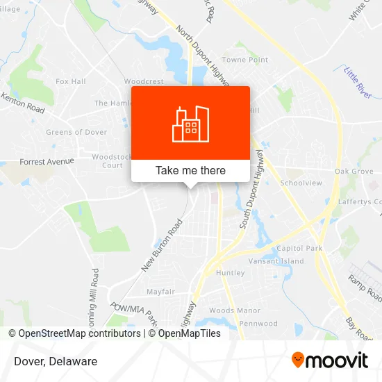 Dover map