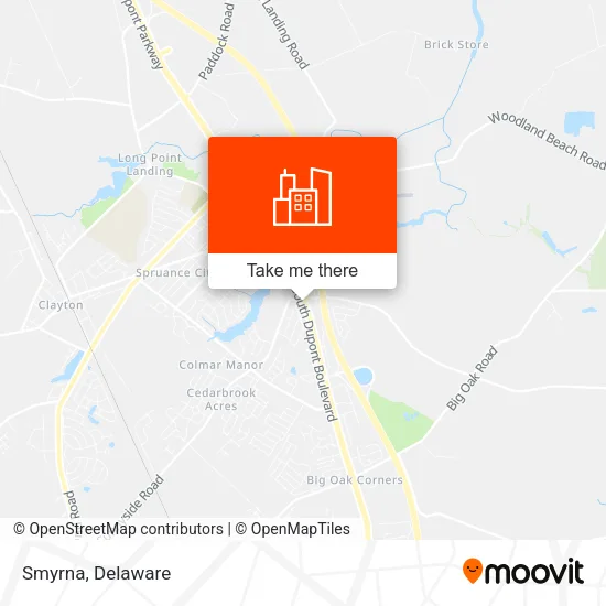 Smyrna map