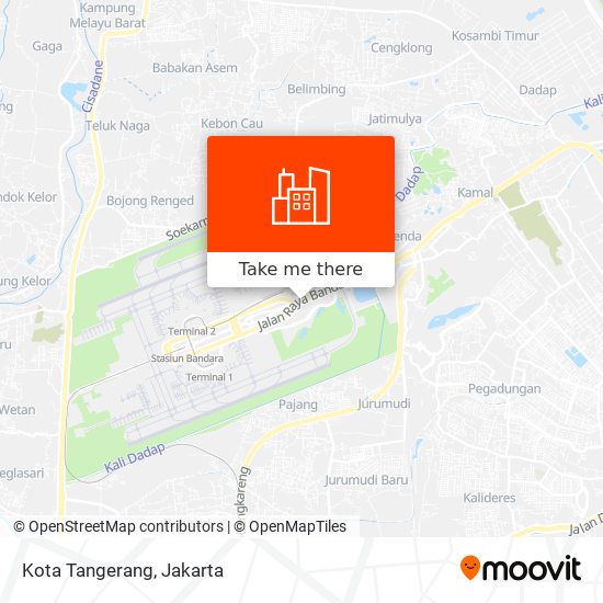 Kota Tangerang map