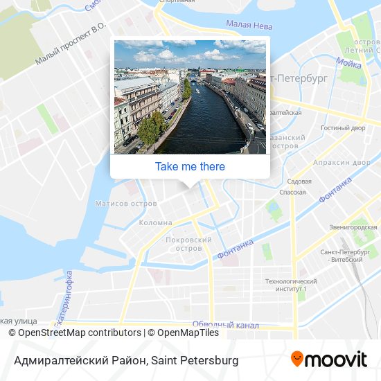 Адмиралтейский Район map