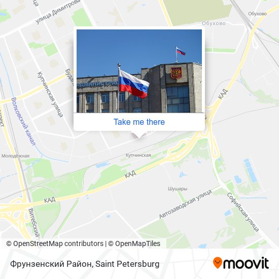 Фрунзенский Район map