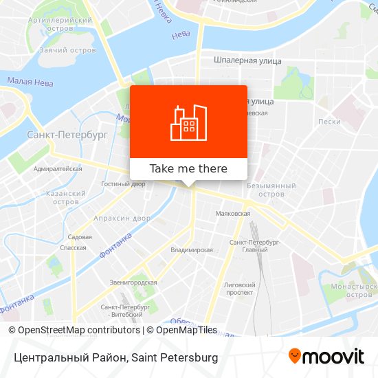 Центральный Район map