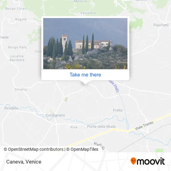 Caneva map
