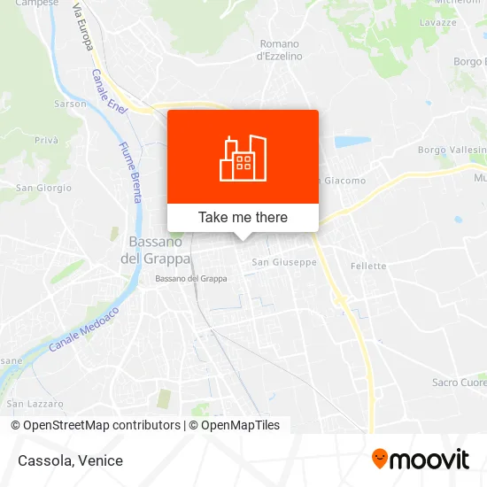 Cassola map