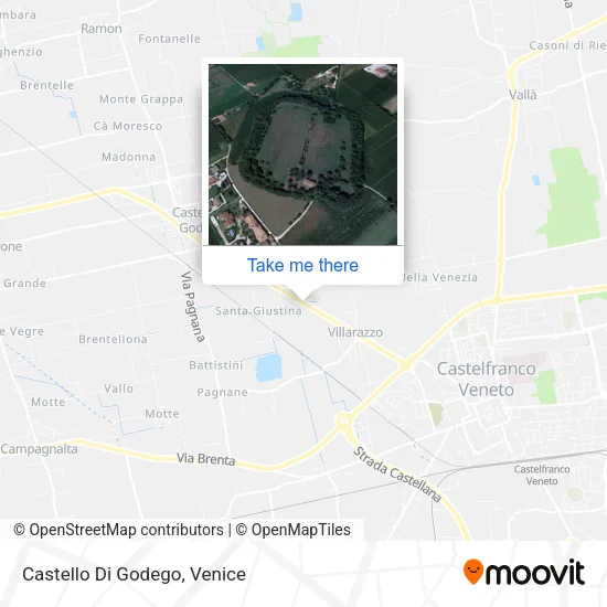 Castello Di Godego map