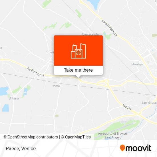 Paese map