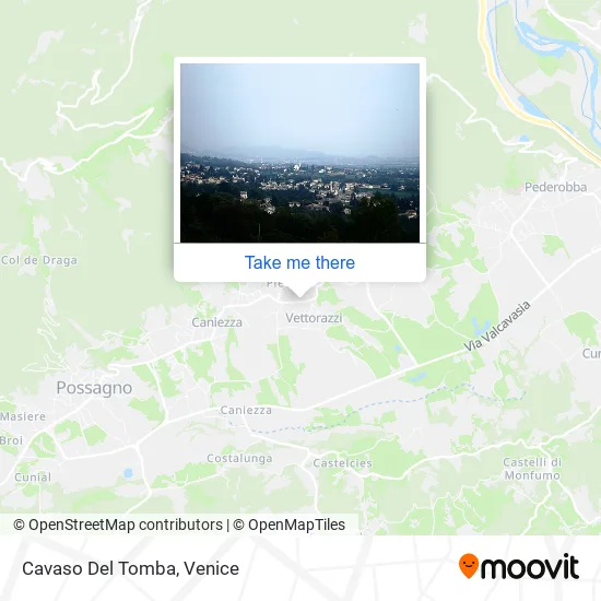 Cavaso Del Tomba map