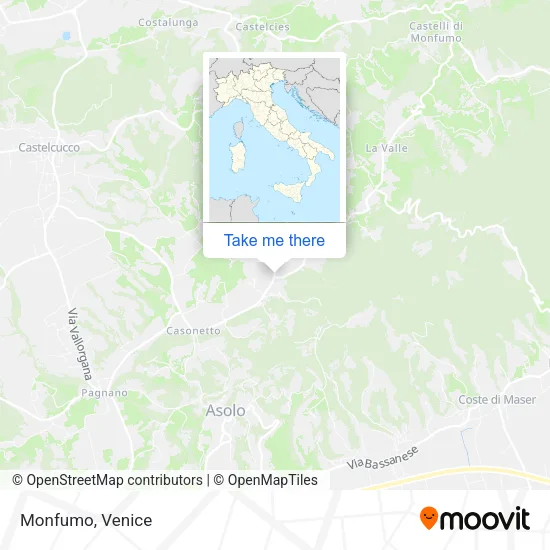 Monfumo map