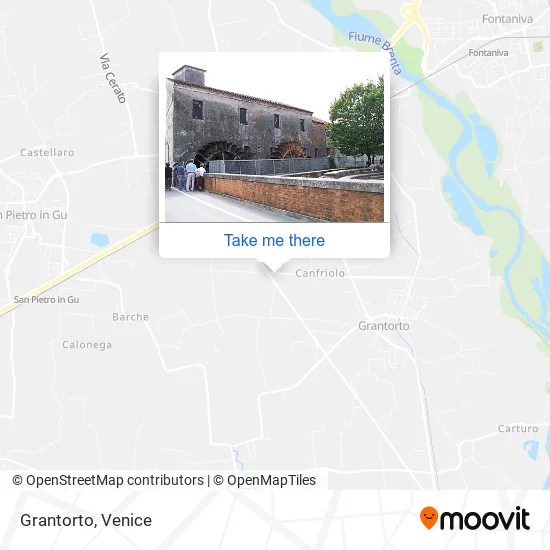 Grantorto map