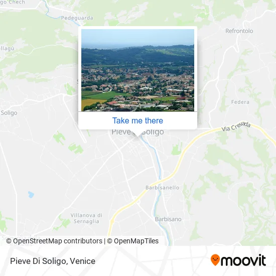 Pieve Di Soligo map
